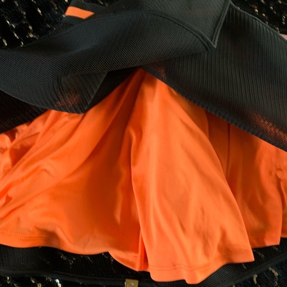 LOL‎ Halloween Black and Orange Mesh Skirt - Picture 6 of 8